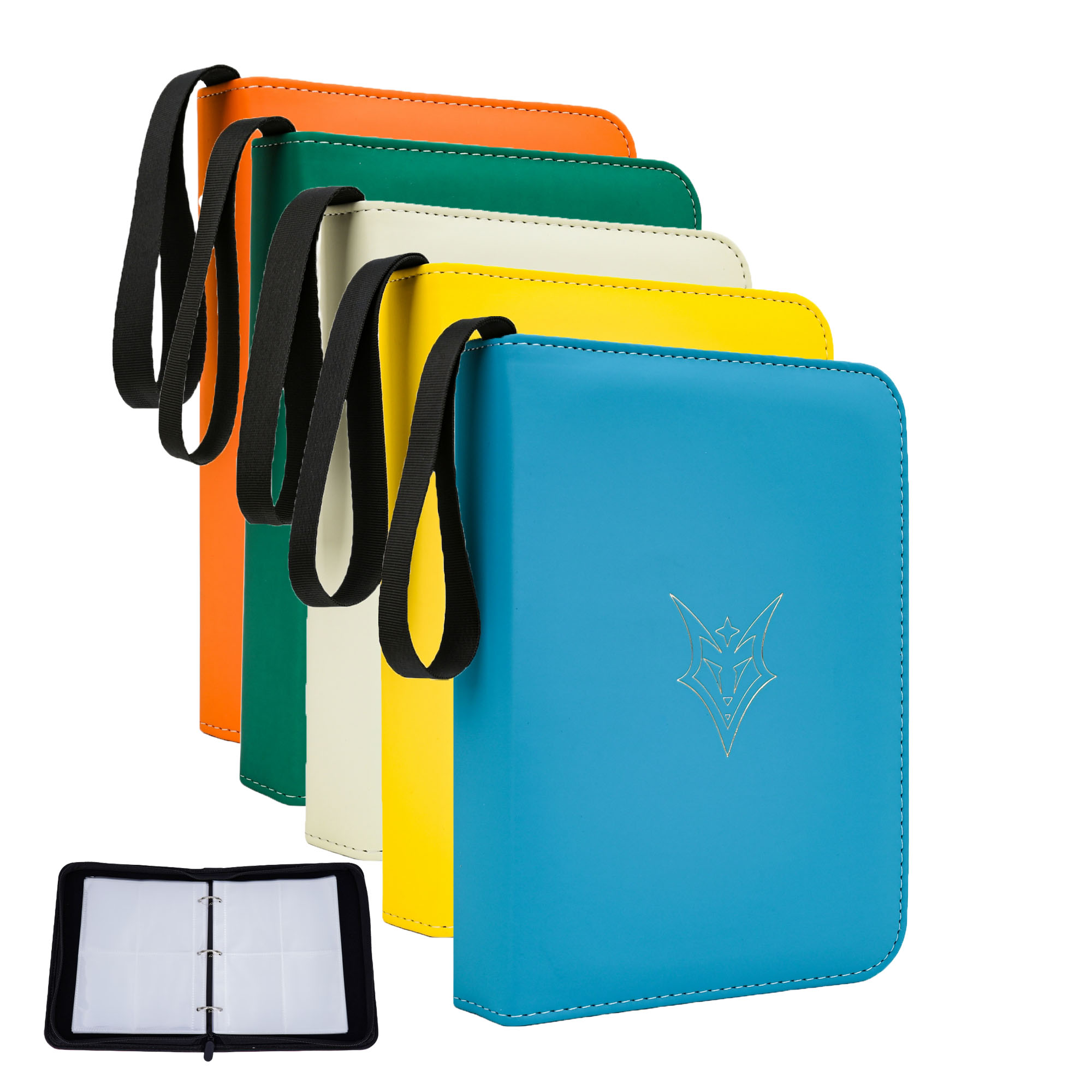 Card Index Box - Trading Card Binder, 4 Pocket Card
