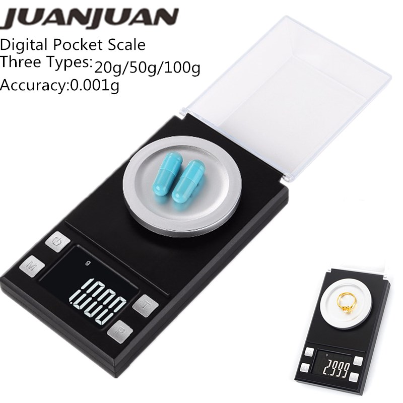 Tape Dispenser Weighted - 20/50/100g 0.001g Digital Jewelry Scale Diamond