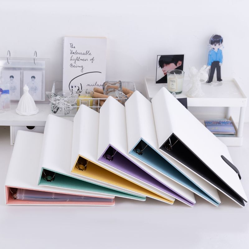 Binder A4 Lever - Color Blocking Binder A4 Loose Leaf