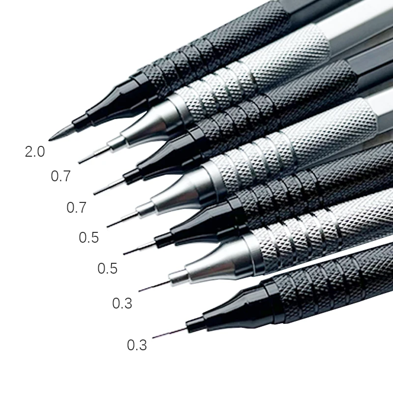 Mechanical Pencil 0.3 - 1Pc Mechanical Pencil 0.3/0.5/0.7/2.0mm Low Center