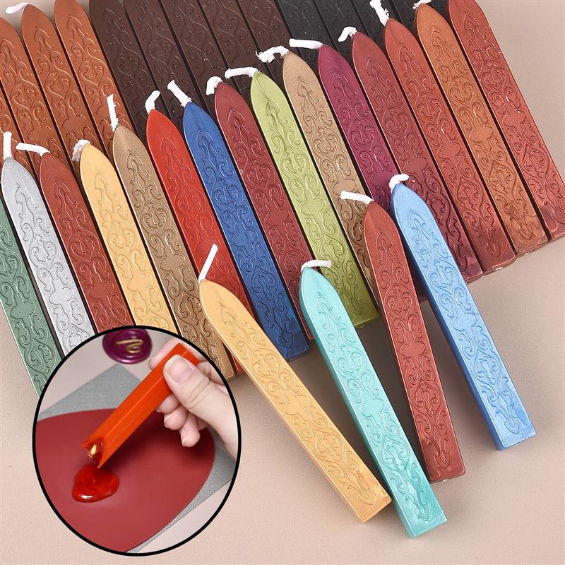 Wax Seal Stamp Set - 5pcs/Pack Sealing Wax Arrow Core Fire