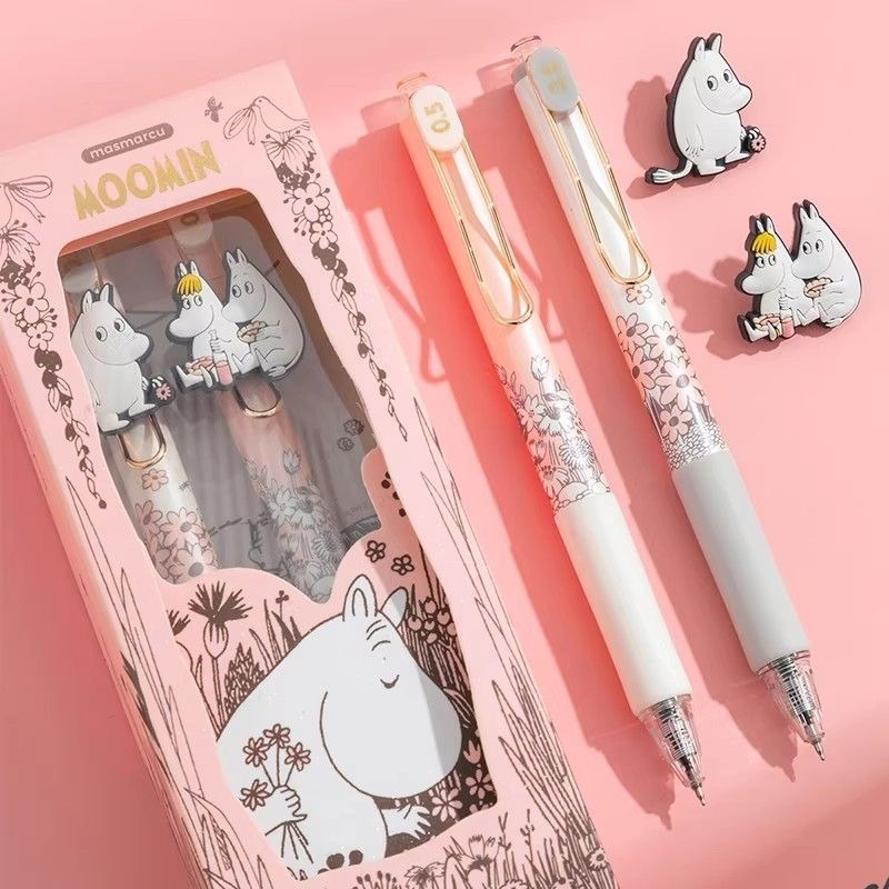 Correction Pen Fine - Moomin Cute Retractable Gel Pens 0.5mm