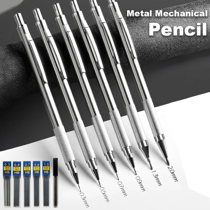 Mechanical Pencil 0.3 - 0.3 0.5 0.7 0.9 1.3 2.0mm