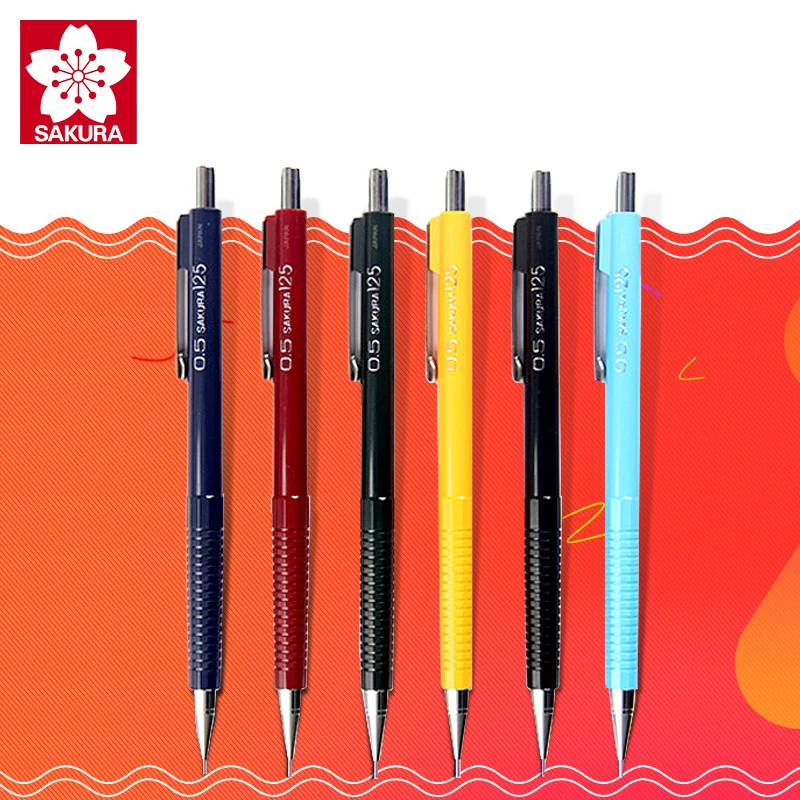Mechanical Pencil 0.3 - SAKURA Mechanical Pencil 0.3/0.5/0.7/0.9mm Press Automatic