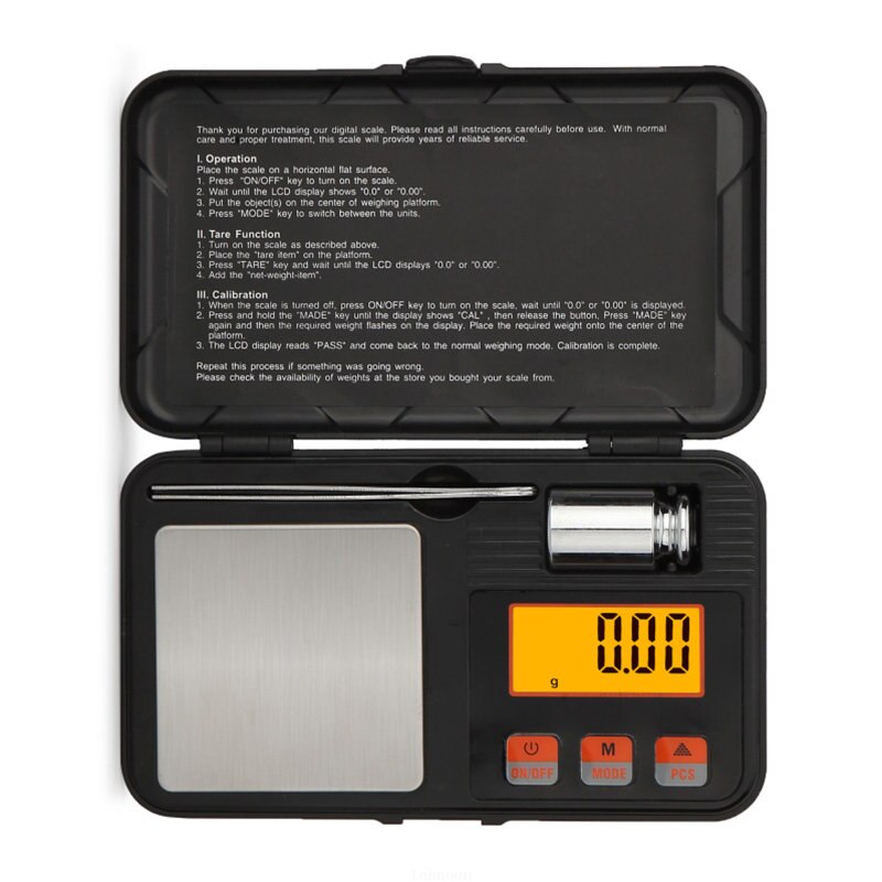 Digital Mini Scale 200g/0.01g  - Tape Dispenser Weighted 评论和价格