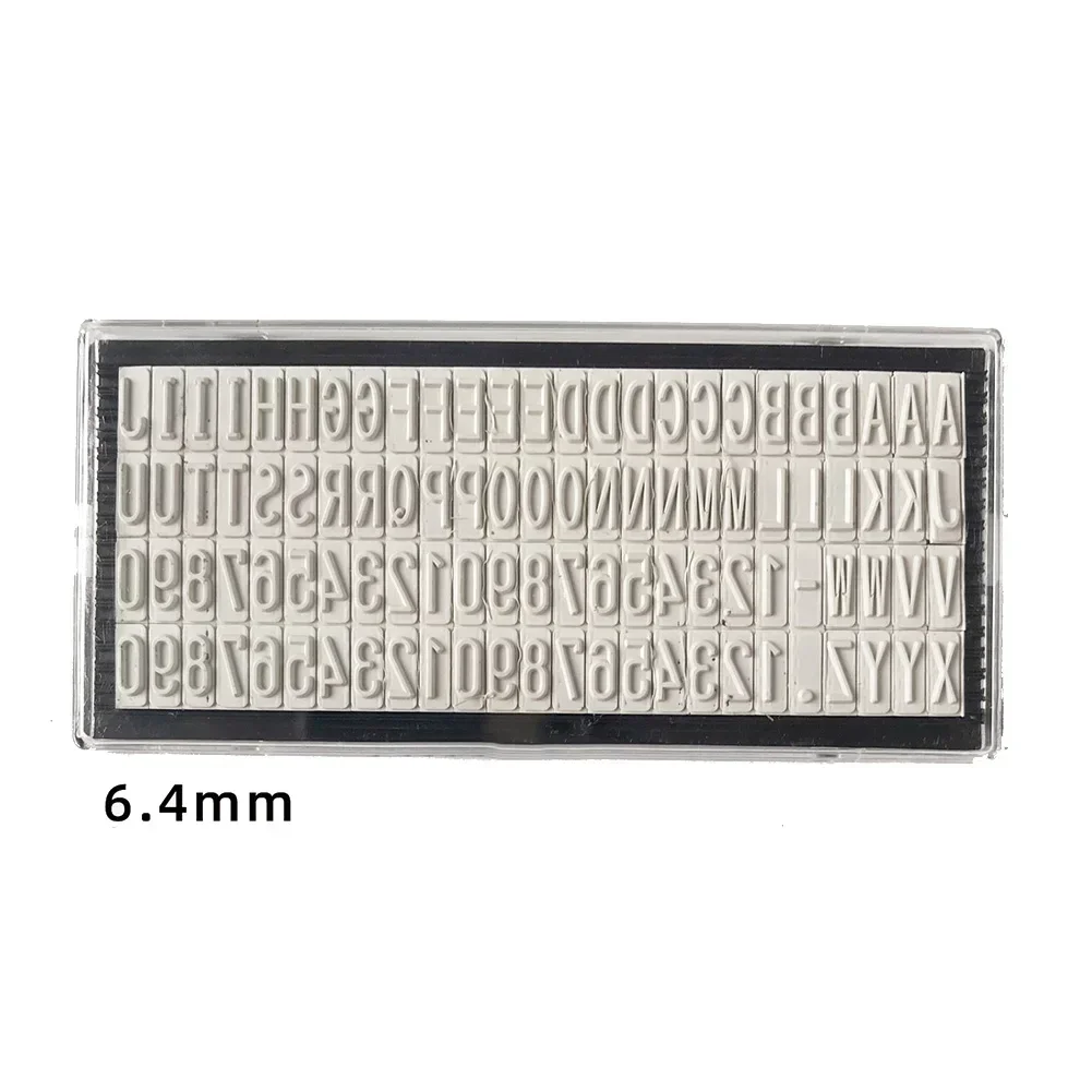 3mm/4mm/6.4mm DIY Personalised - Rubber Date Stamp 评论和价格