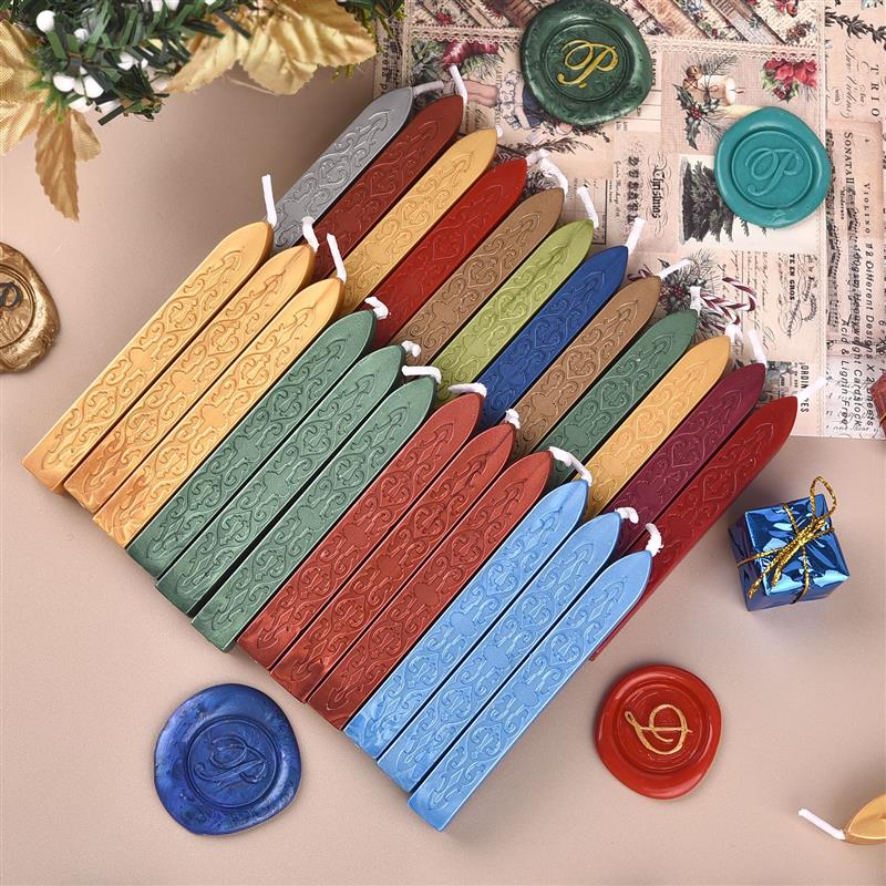 5pcs/Pack Sealing Wax Arrow Co - Wax Seal Stamp Set 评论和价格