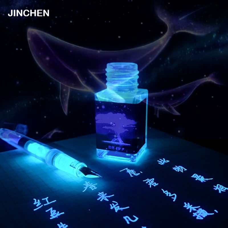 JINCHEN 18ml Colorful Fluoresc - Fountain Pen Bottled Ink 评论和价格