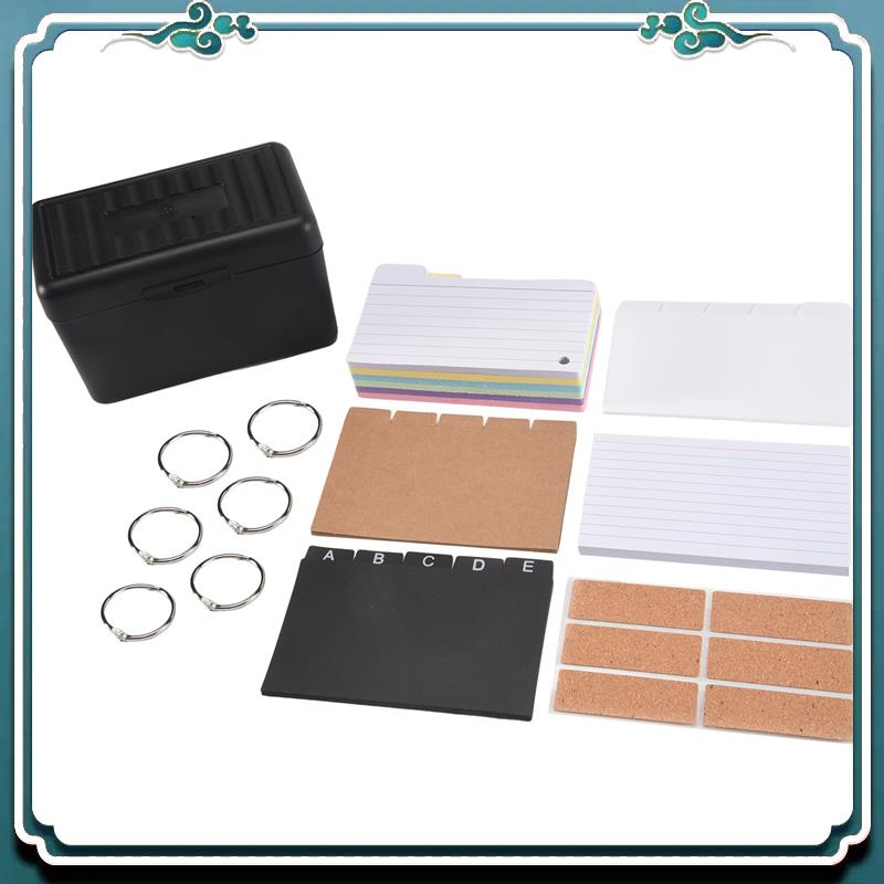 Index Card Holder Set,Index Bo - Card Index Box 评论和价格