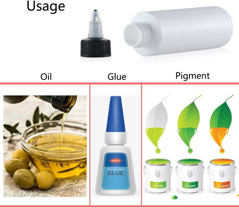 1/5pcs 30-250ml Clear Plastic  - Fountain Pen Bottled Ink 评论和价格