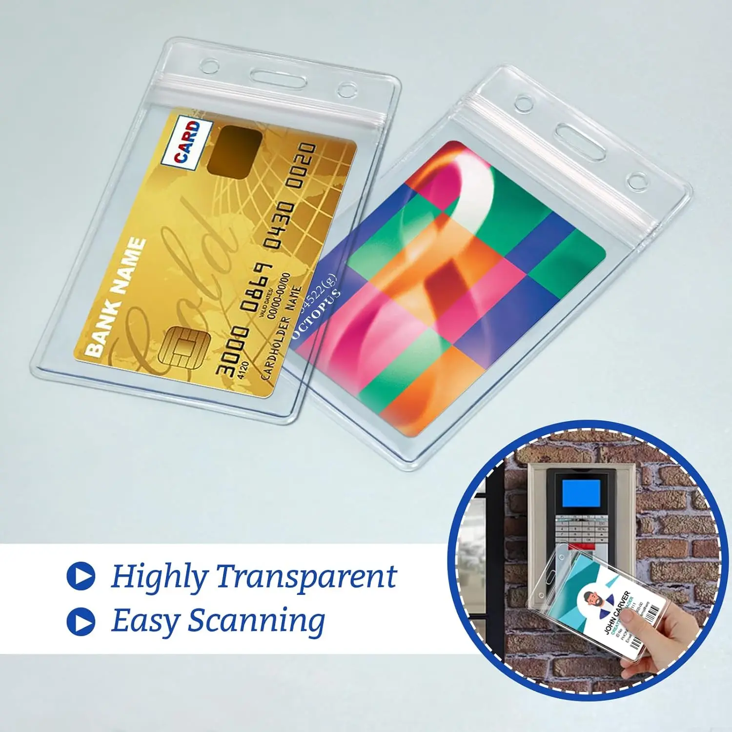 50/40/10/1PCS Transparent Name - Index Card Holder 评论和价格