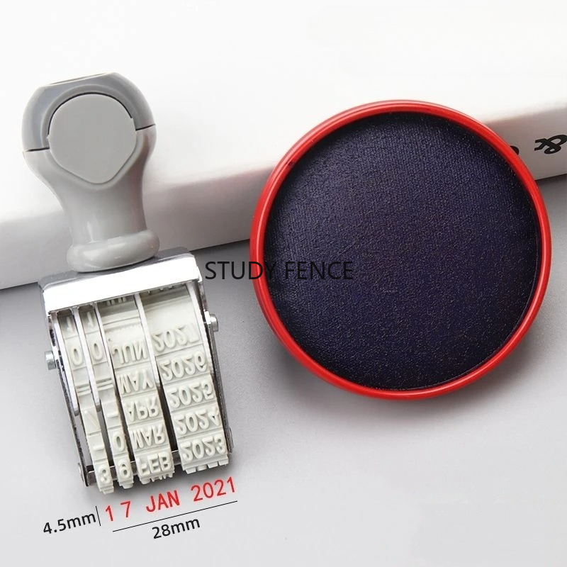 Portable English Date Stamp fo - Rubber Date Stamp 评论和价格