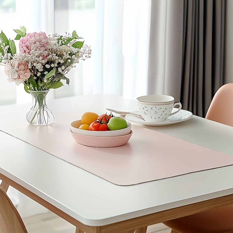 1PCS Large PU Leather Mouse Ma - Leather Desk Pad 评论和价格