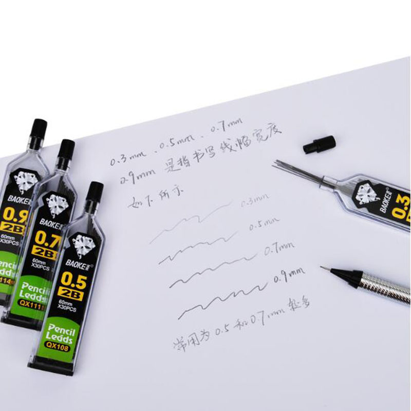 30pcs/Bottle, Automatic Pencil - Mechanical Pencil 0.3 评论和价格