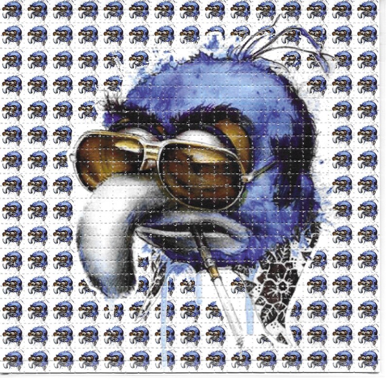Blue Bird Anime LSD Acid Free  - Ink Blotter Paper 评论和价格