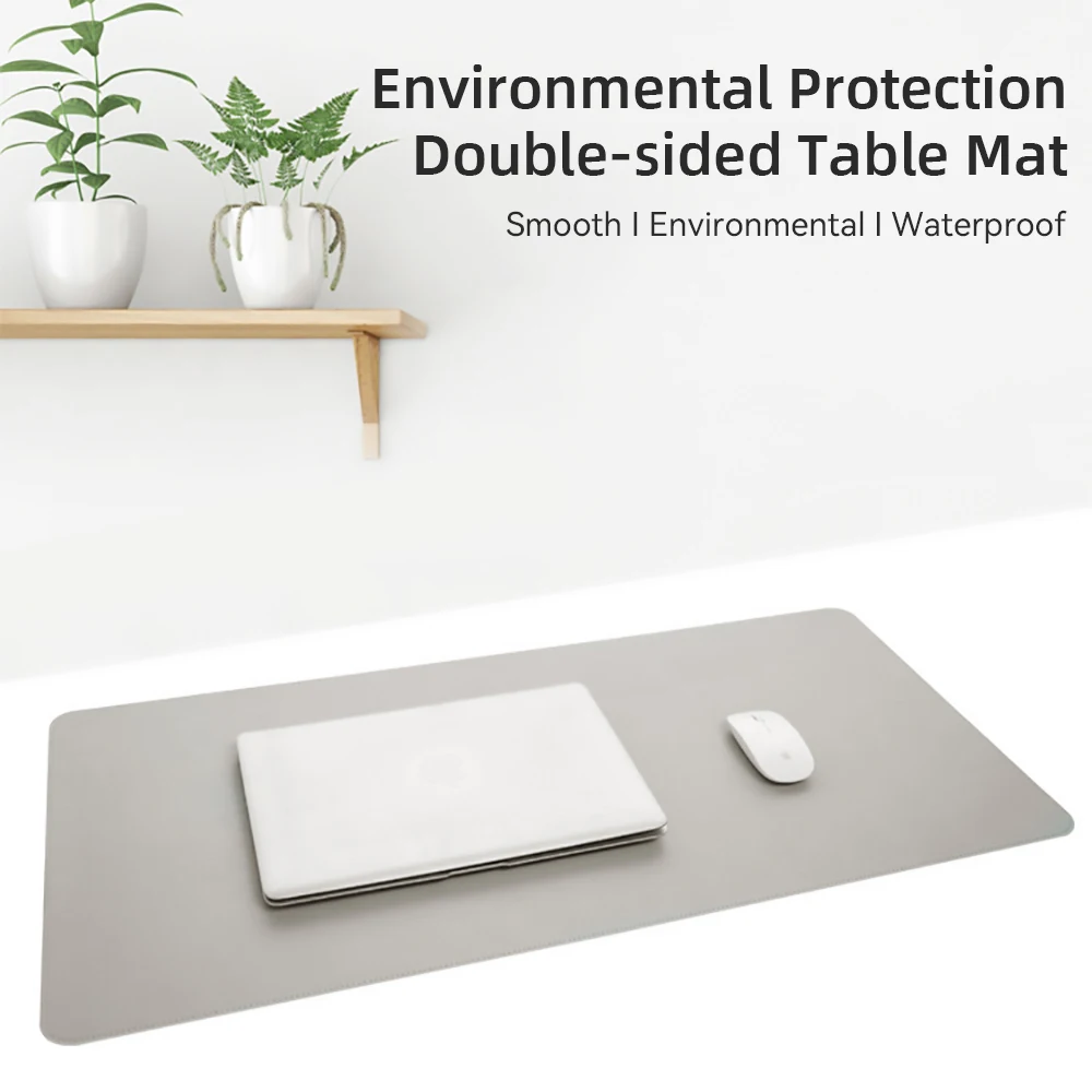 1 Pcs Large Size 600*300mm Off - Leather Desk Pad 评论和价格
