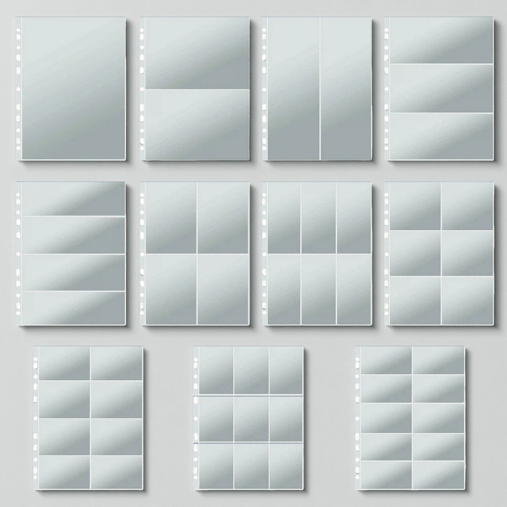 11-Hole A4 Clear Photo Album C - Binder A4 Lever 评论和价格