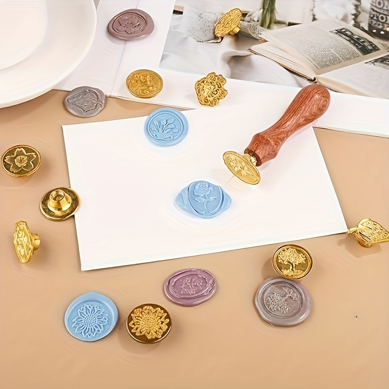21pc wax stamp set with variou - Wax Seal Stamp Set 评论和价格