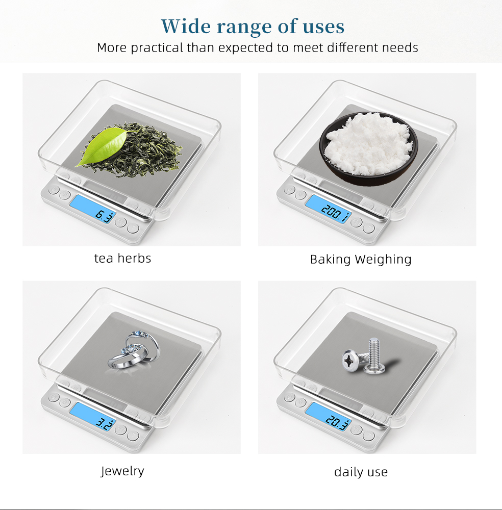 3000g 0.1g Electronic Scale LC - Tape Dispenser Weighted 评论和价格