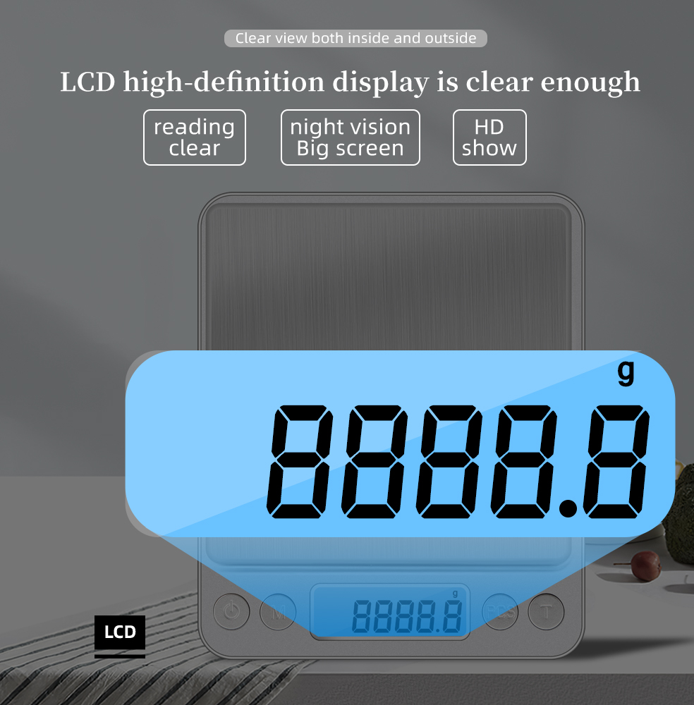 3000g 0.1g Electronic Scale LC - Tape Dispenser Weighted 评论和价格