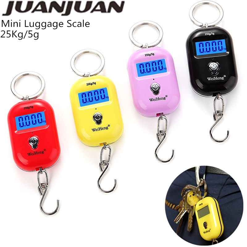 25kg/5g Mini Hook Scale Digita - Tape Dispenser Weighted 评论和价格