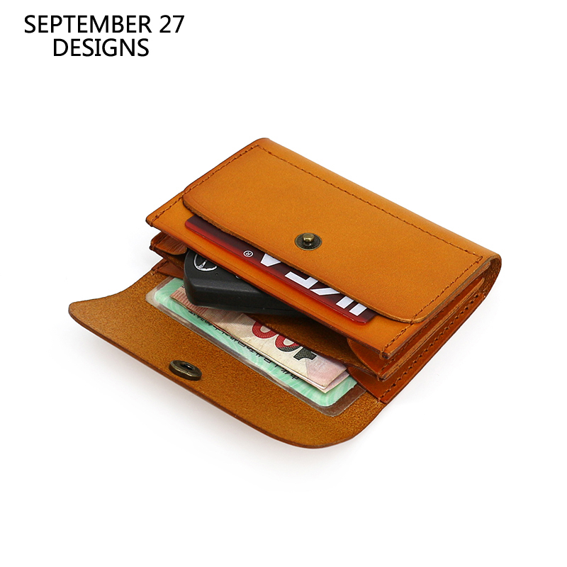 Mini Waist Bag Men Genuine Lea - Index Card Holder 评论和价格