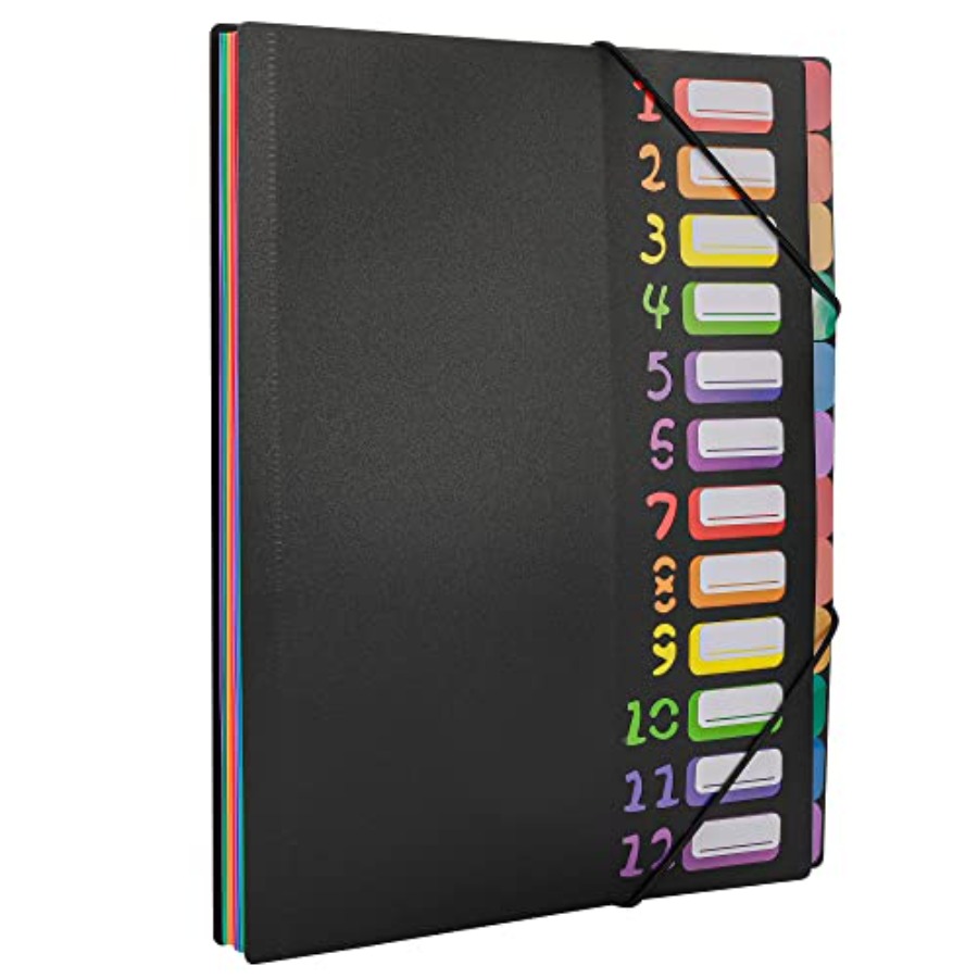 Edufun Rainbow Tab Expanding F - Tab Divider A4 评论和价格