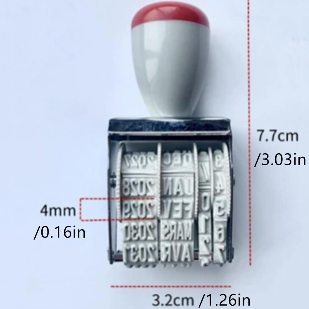 DIY Rotating Date & Number Rol - Rubber Date Stamp 评论和价格