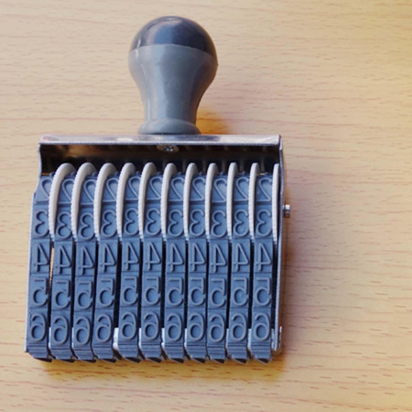 Rubber Number Stamp Roller Dat - Rubber Date Stamp 评论和价格