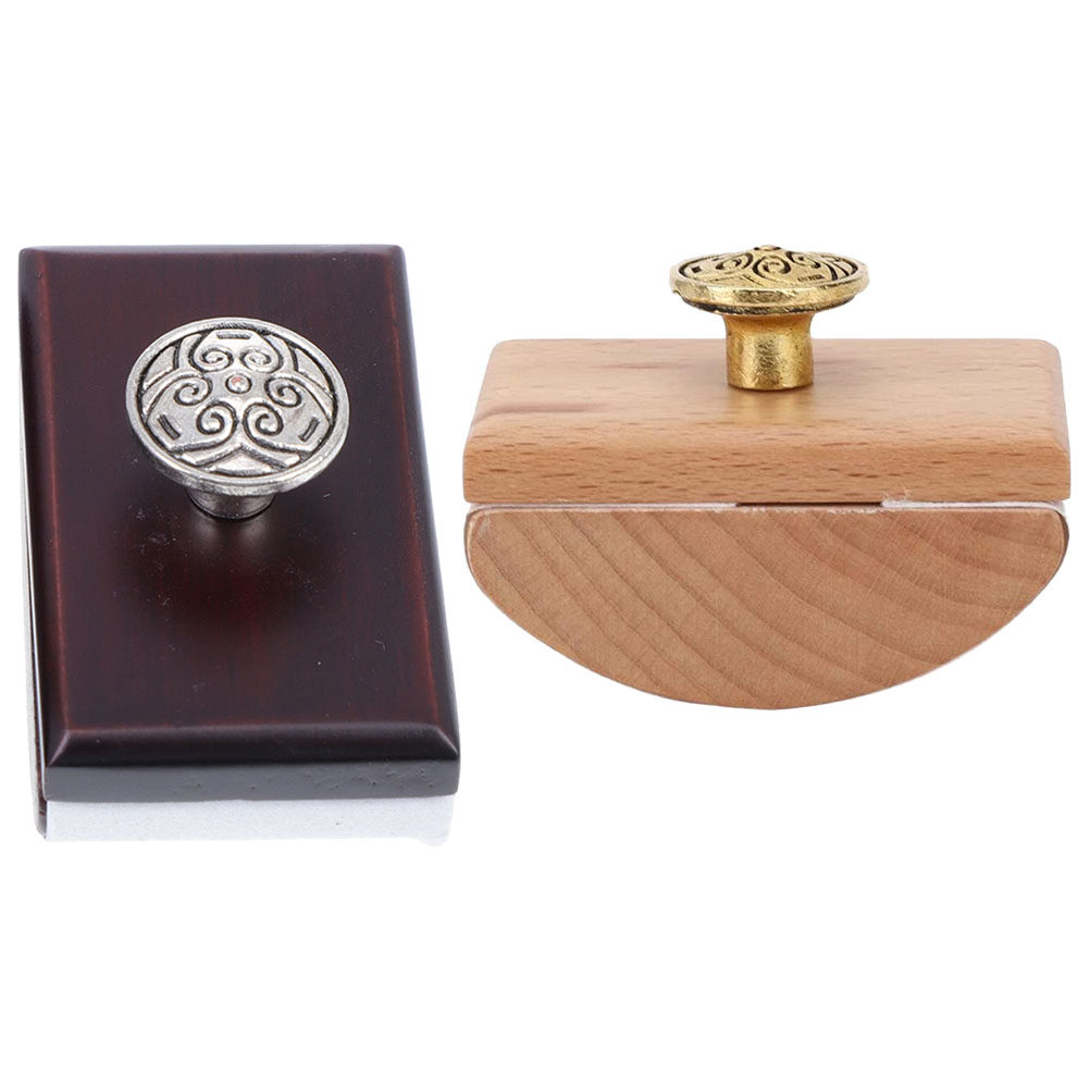 2Pcs Wood Rocker Blotter Ink A - Ink Blotter Paper 评论和价格