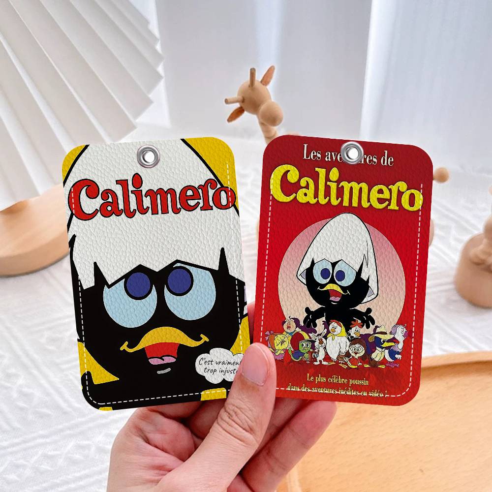 Cartoon C-Calimero 1Pc PU Leat - Card Index Box 评论和价格