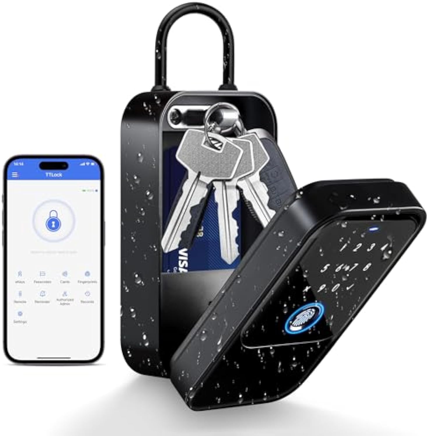 TTlock Smartkey Lock Box Home  - Letter Opener Brass 评论和价格