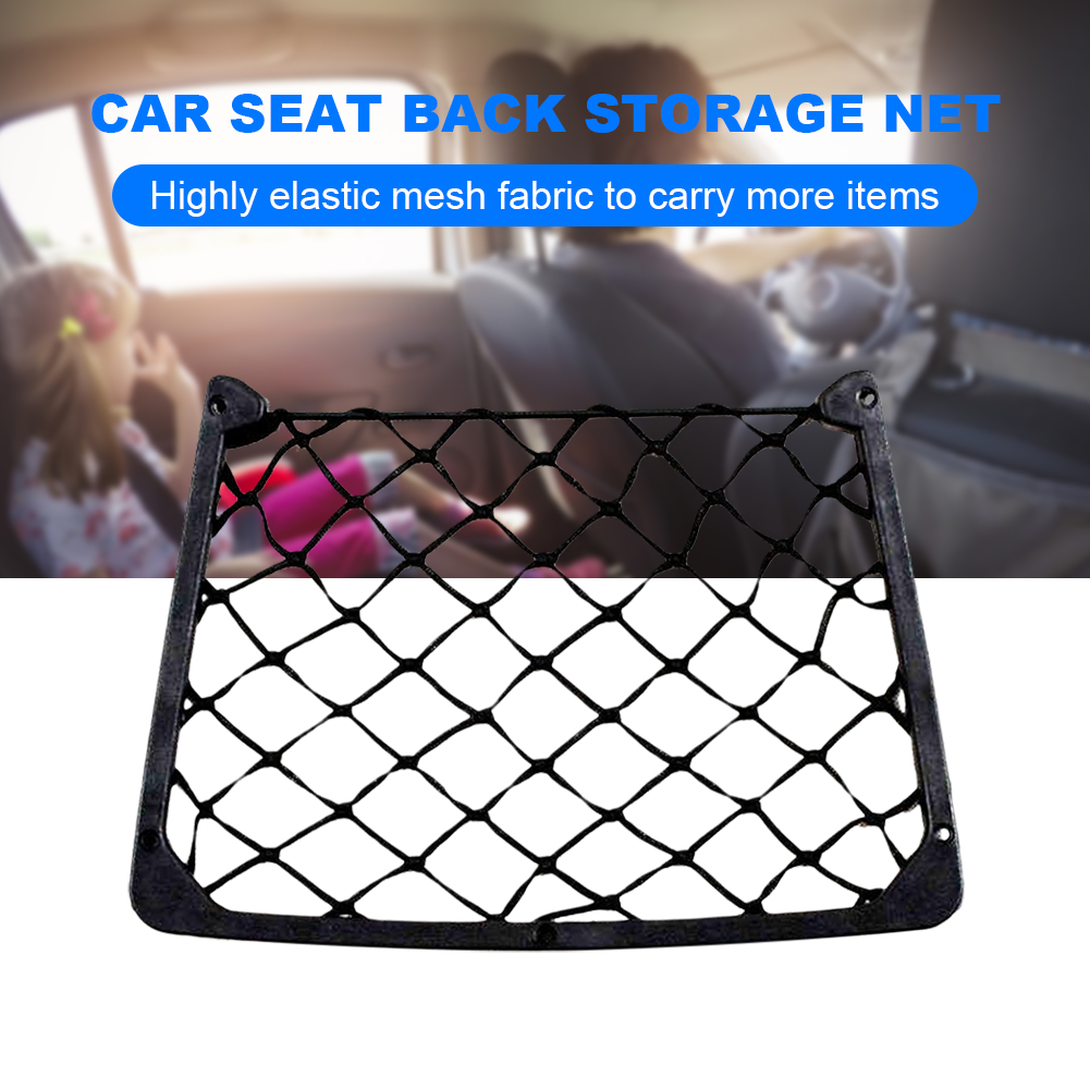 Car Seat Back Storage Net Elas - Magazine Holder Rack 评论和价格