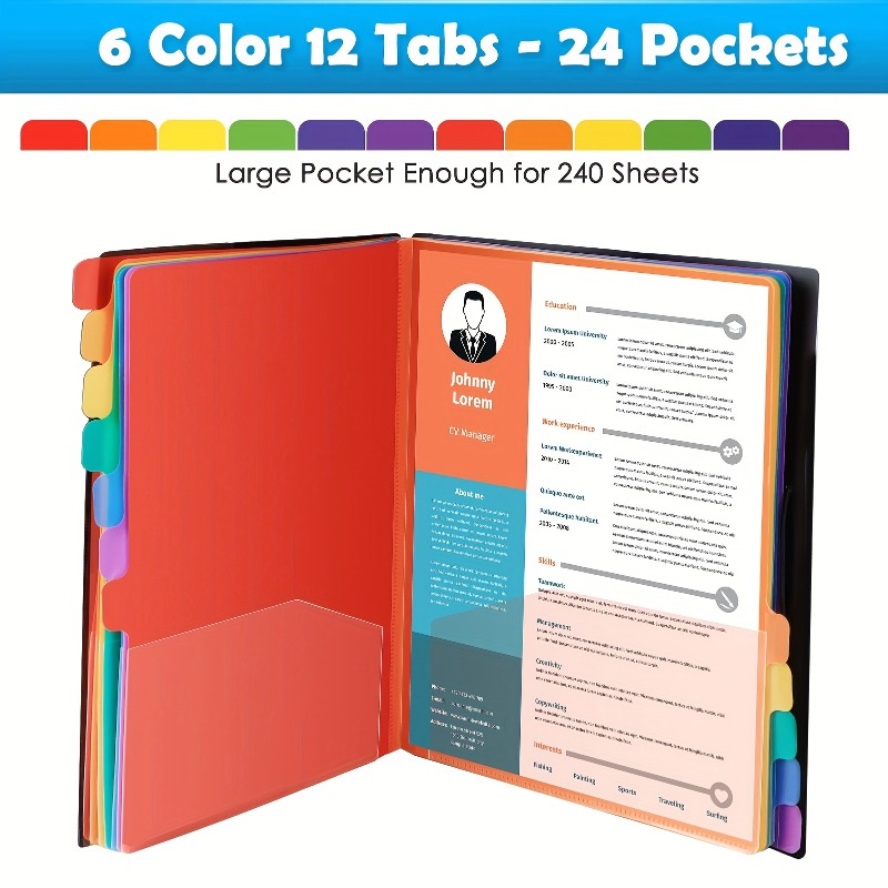 1Pc Black/White Cover Multi-La - Tab Divider A4 评论和价格