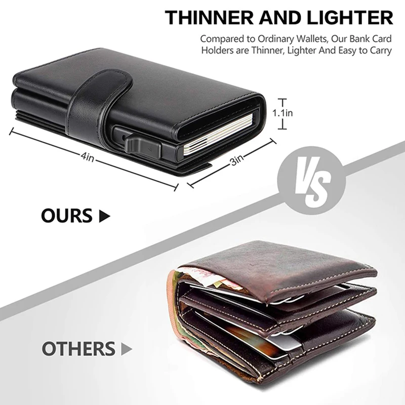 Rfid Business Card Holder Cred - Index Card Holder 评论和价格