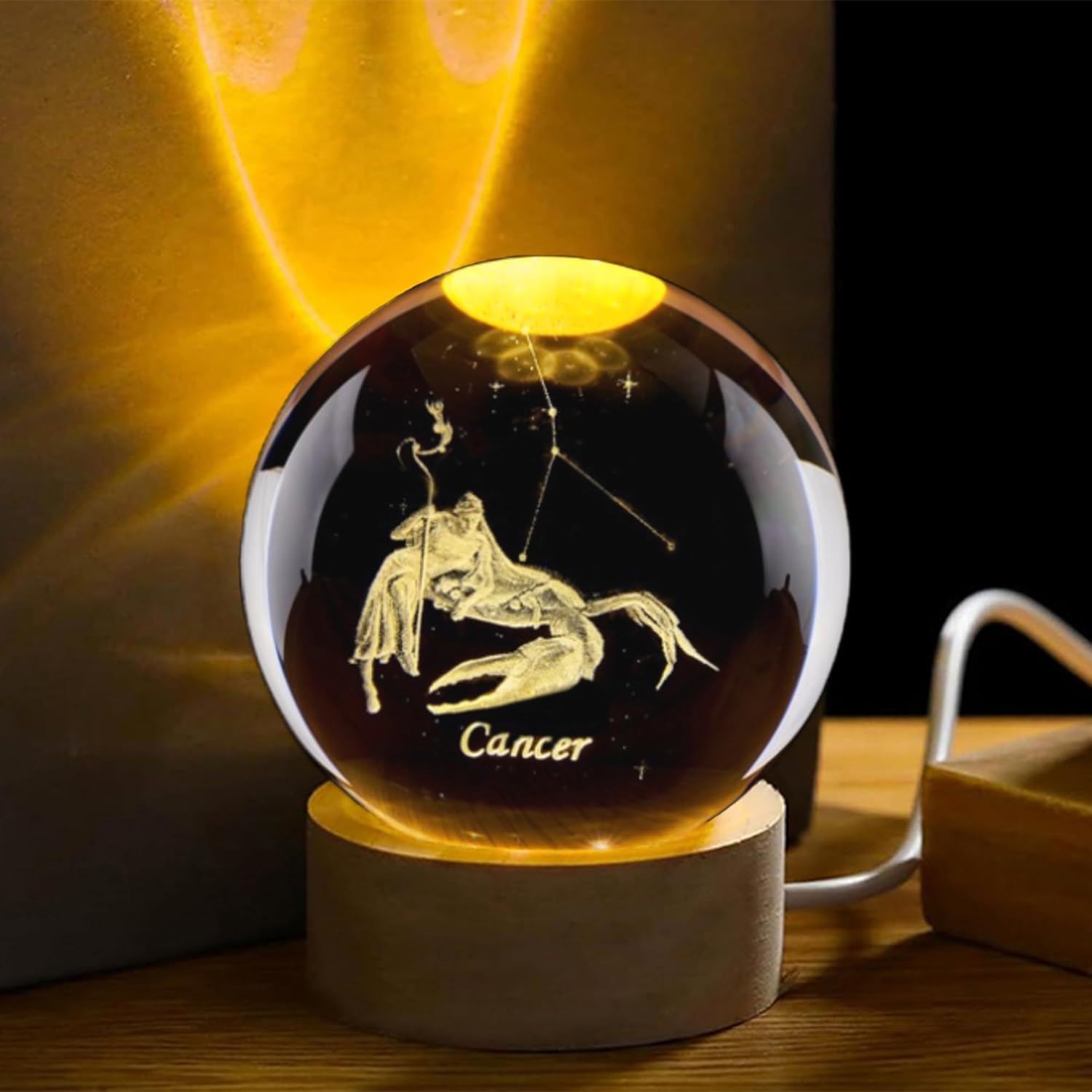 3D Cancer Constellation Crysta - Paper Weight Crystal 评论和价格