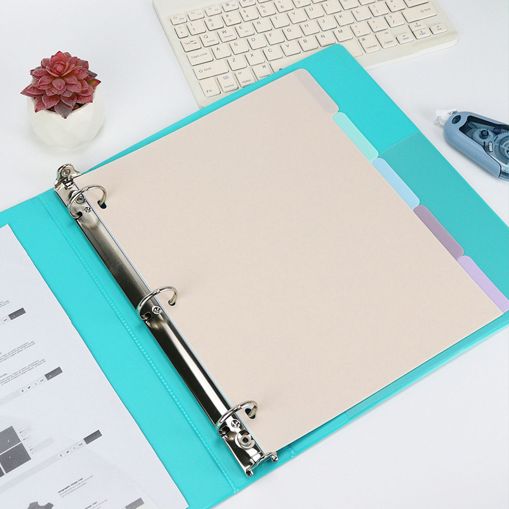 1Set Binder Dividers A4 Froste - Tab Divider A4 评论和价格
