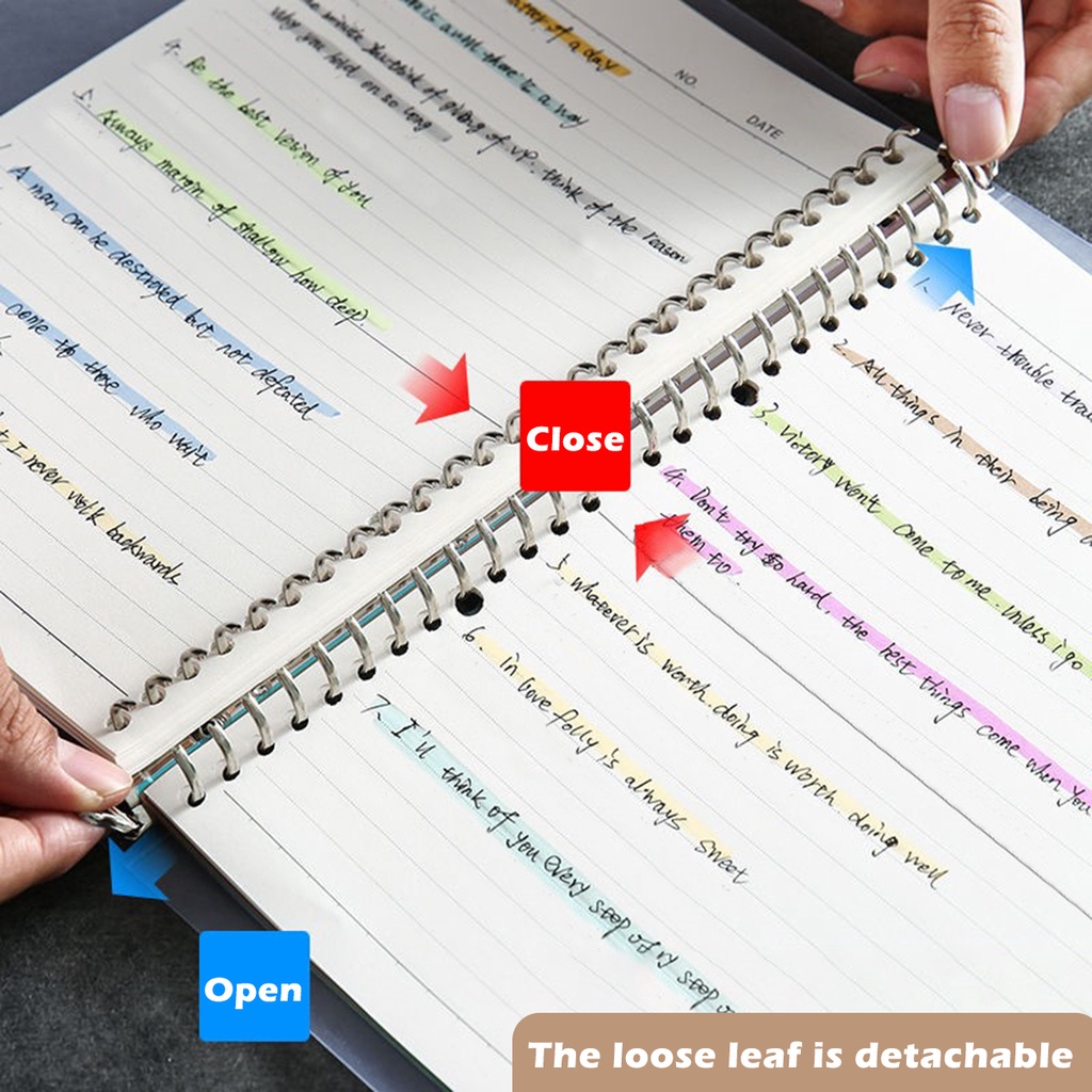 A5/B5/A4 Binder Notebooks Loos - Binder A4 Lever 评论和价格