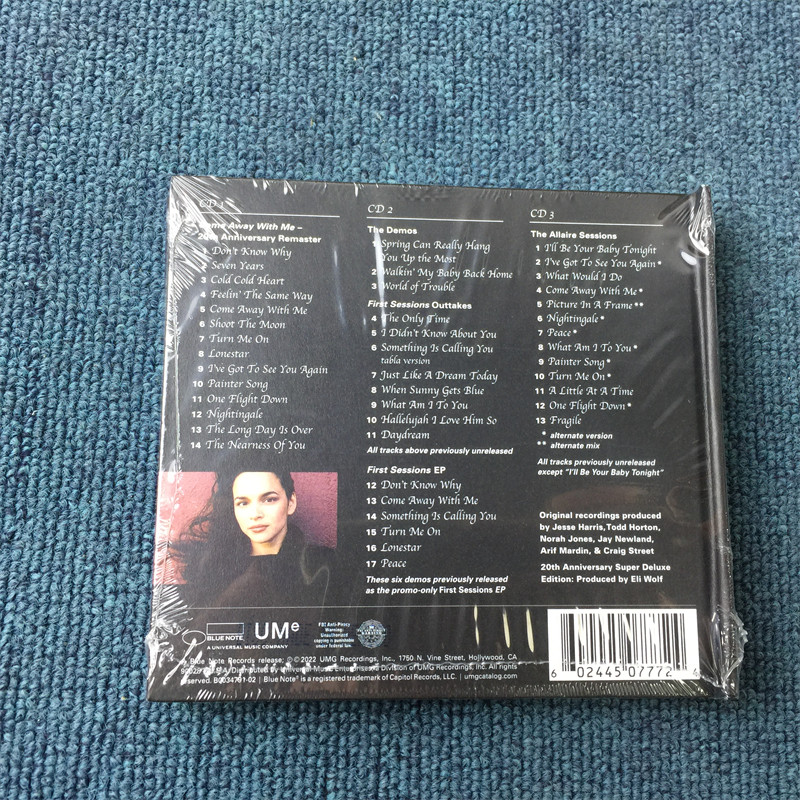 CD Come Away With Me 3CD 20th  - Archive Box Set 评论和价格
