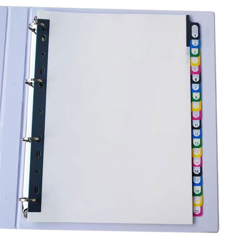 5/10/20Sheets/Lot A4 Divider I - Tab Divider A4 评论和价格