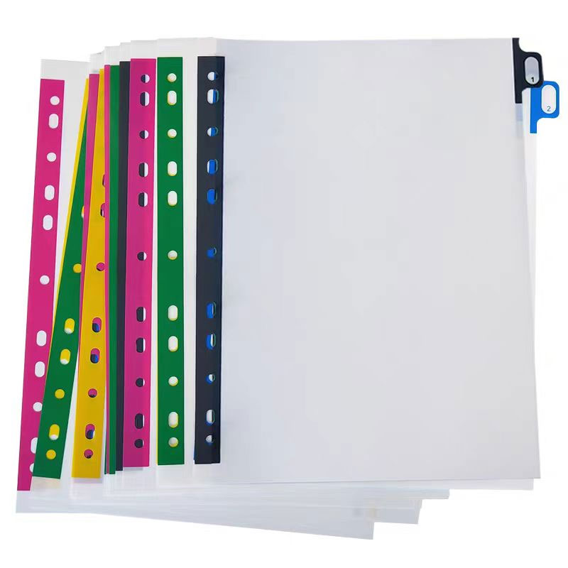 5/10/20Sheets/Lot A4 Divider I - Tab Divider A4 评论和价格