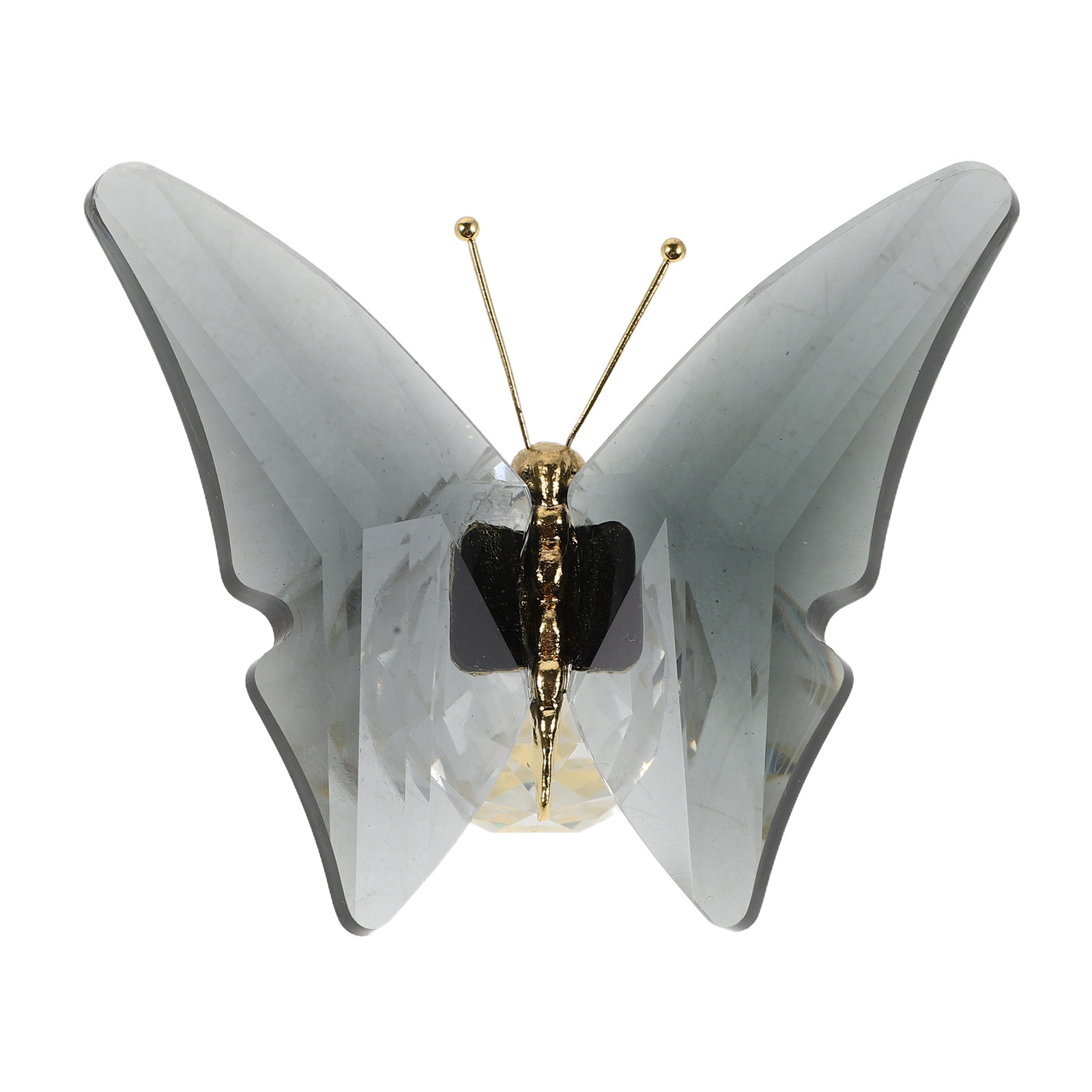Clear Crystal Butterfly Paperw - Paper Weight Crystal 评论和价格
