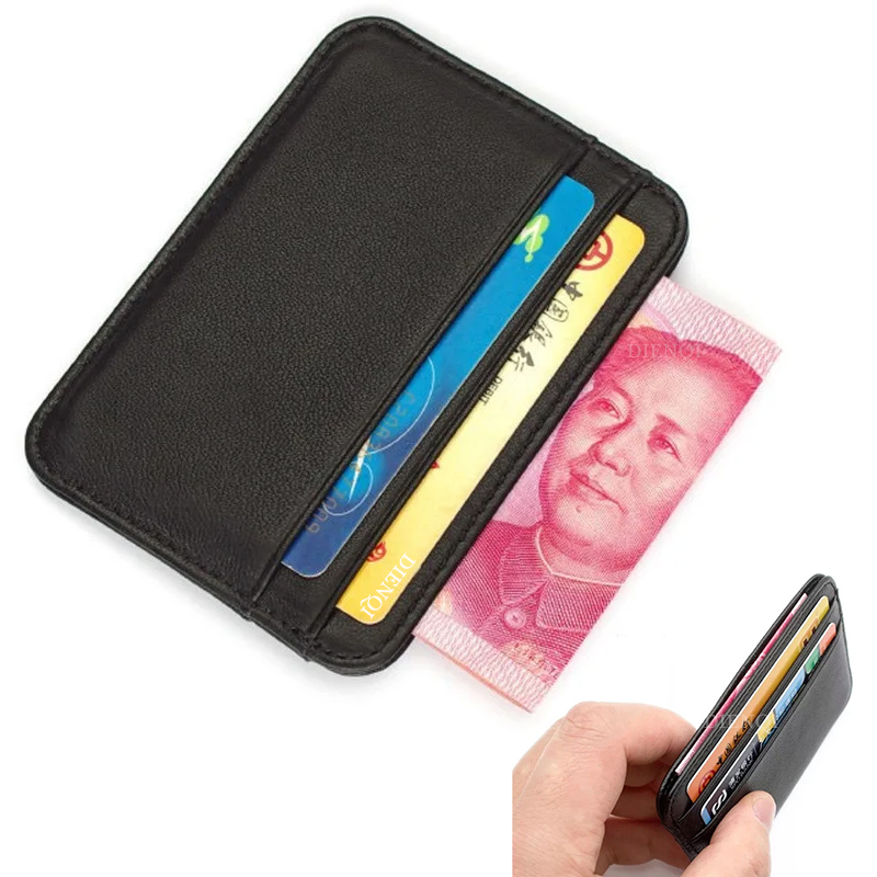 Genuine Leather Visit Card Hol - Index Card Holder 评论和价格