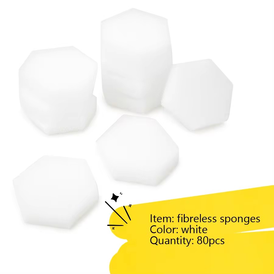 80Pcs Hexagon Soft Sponges, Li - Gel Refill Pack 评论和价格