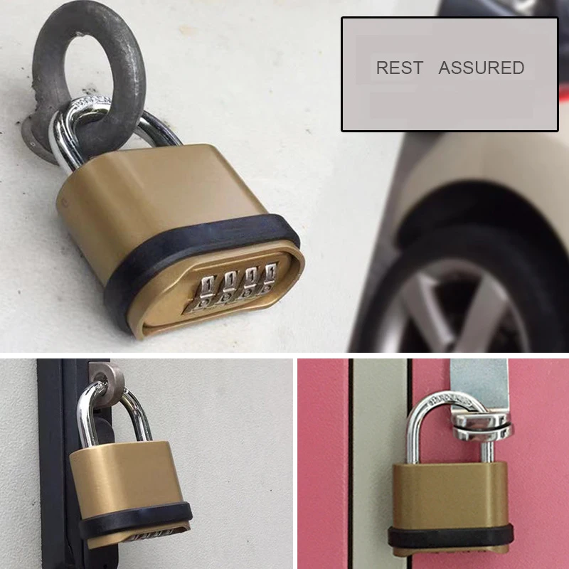 Outdoor Lock No Key 4 Digit Co - Letter Opener Brass 评论和价格