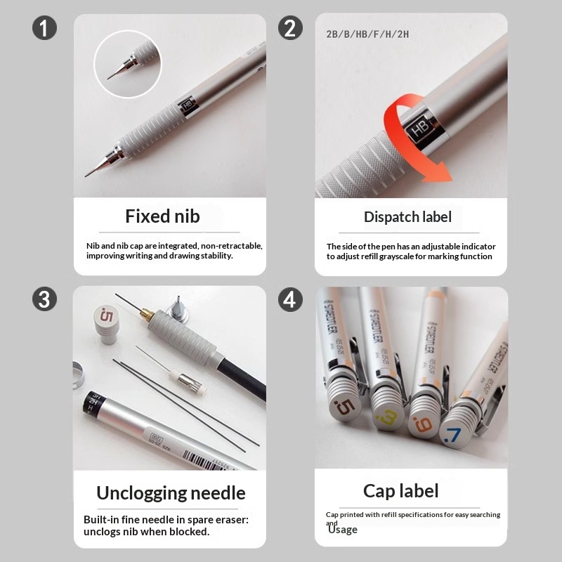 Staedtler 925 Full Metal Draft - Mechanical Pencil 0.3 评论和价格