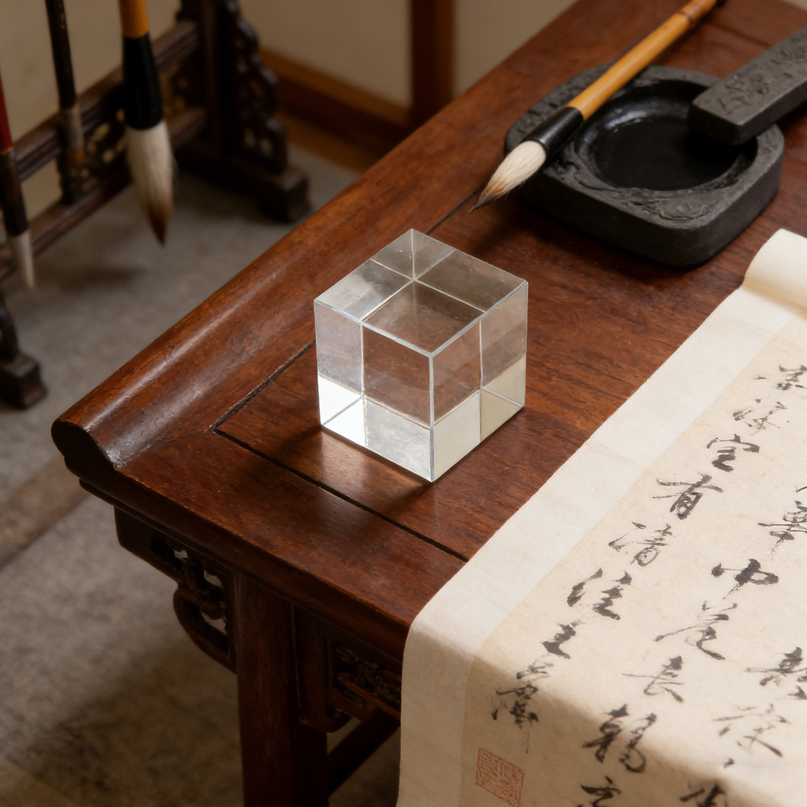 Square Crystal Paperweight Cle - Book Weight Glass 评论和价格