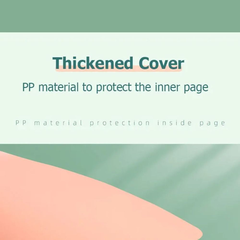 4Pcs PP Loose-leaf Book Cover  - Binder A4 Lever 评论和价格