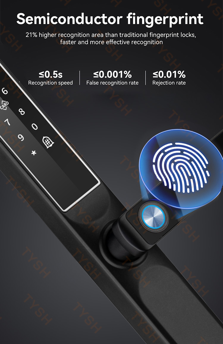 Tuya App Fingerprint Door Lock - Letter Opener Brass 评论和价格