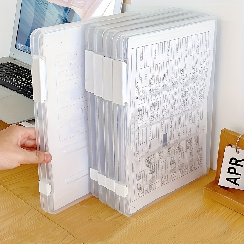 5pcs A4 File Storage Box Set T - Archive Box Set 评论和价格